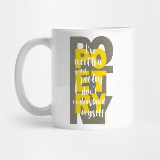 Poet and Poetry Mug